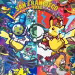 The PokemonXP key art, which features Pikachu with a crown and an astronaut costume.