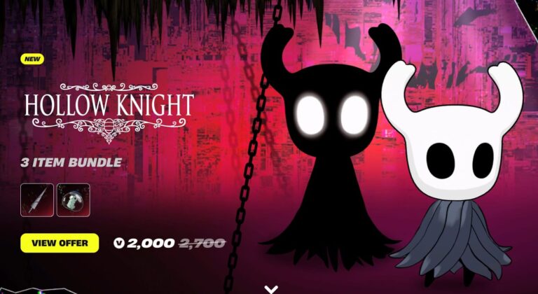 باندل Hollow Knight در Fortnite از خود بازی گران‌تر است! | گیمفا