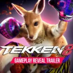 کانگوروی بوکسور راجر جونیور (Roger Junior) با دستکش‌های بوکس در بازی Tekken 8