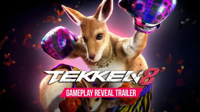 کانگوروی بوکسور راجر جونیور (Roger Junior) با دستکش‌های بوکس در بازی Tekken 8
